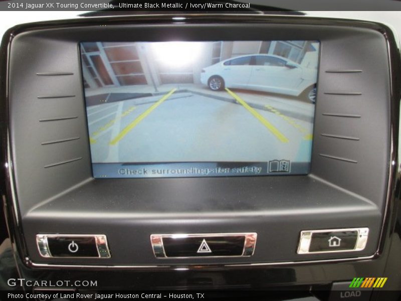 Ultimate Black Metallic / Ivory/Warm Charcoal 2014 Jaguar XK Touring Convertible