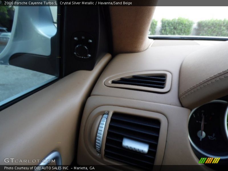 Crystal Silver Metallic / Havanna/Sand Beige 2006 Porsche Cayenne Turbo S