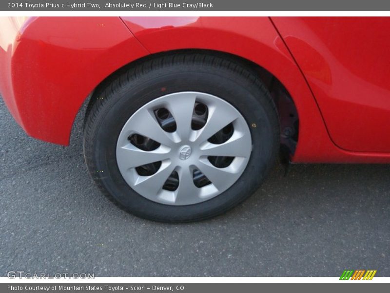 2014 Prius c Hybrid Two Wheel