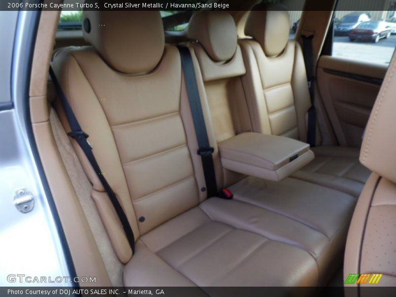 Crystal Silver Metallic / Havanna/Sand Beige 2006 Porsche Cayenne Turbo S
