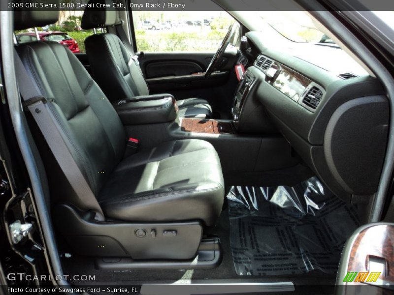 Onyx Black / Ebony 2008 GMC Sierra 1500 Denali Crew Cab