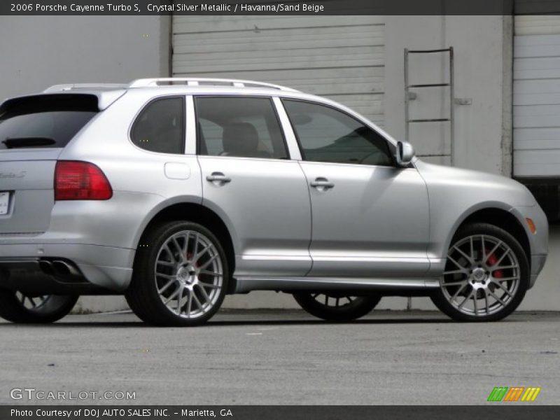 Crystal Silver Metallic / Havanna/Sand Beige 2006 Porsche Cayenne Turbo S