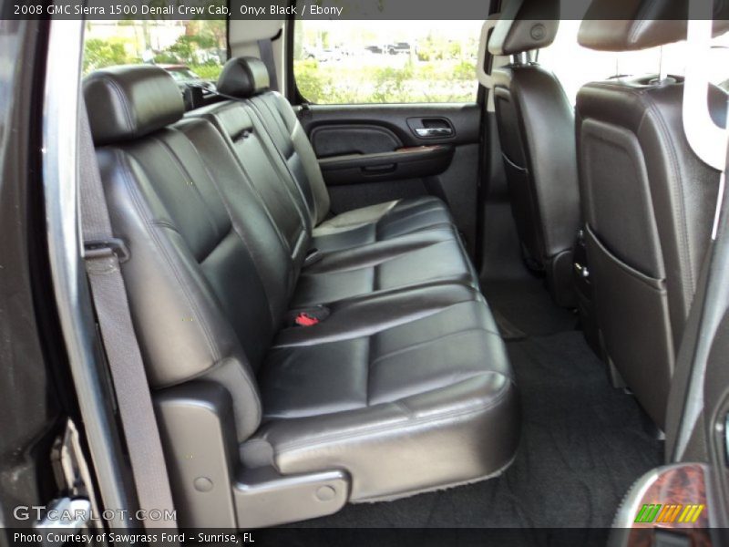 Onyx Black / Ebony 2008 GMC Sierra 1500 Denali Crew Cab