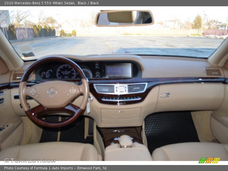 Black / Black 2010 Mercedes-Benz S 550 4Matic Sedan