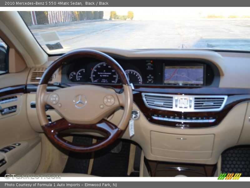 Black / Black 2010 Mercedes-Benz S 550 4Matic Sedan