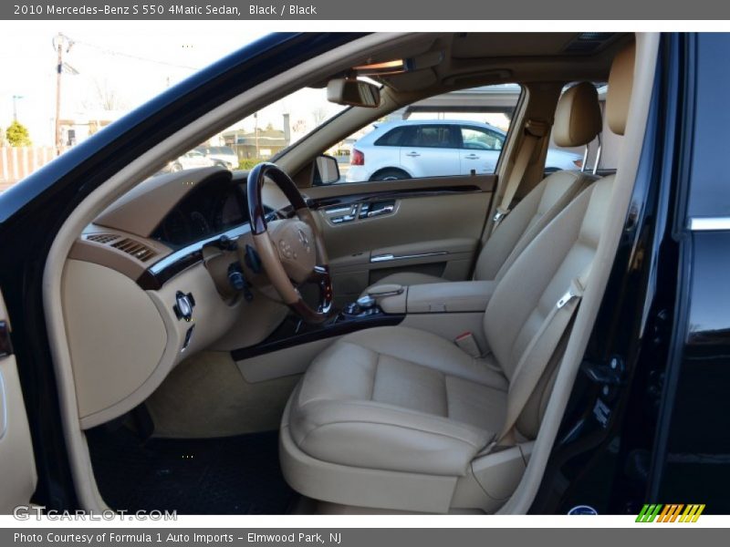 Black / Black 2010 Mercedes-Benz S 550 4Matic Sedan