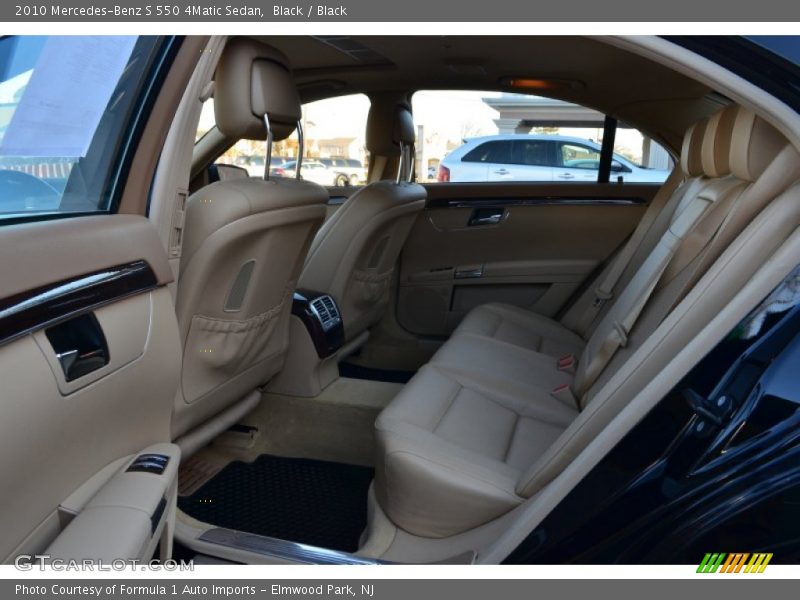 Black / Black 2010 Mercedes-Benz S 550 4Matic Sedan