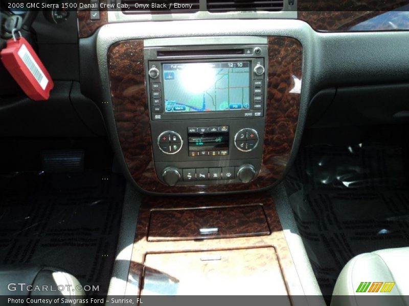 Onyx Black / Ebony 2008 GMC Sierra 1500 Denali Crew Cab