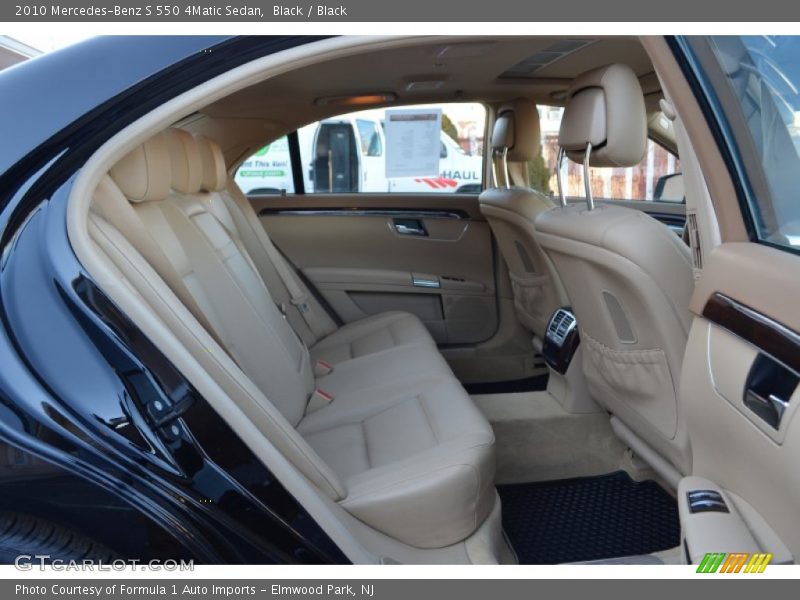 Black / Black 2010 Mercedes-Benz S 550 4Matic Sedan