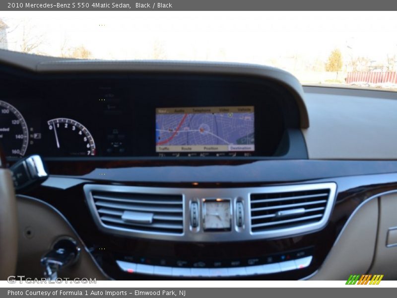 Black / Black 2010 Mercedes-Benz S 550 4Matic Sedan