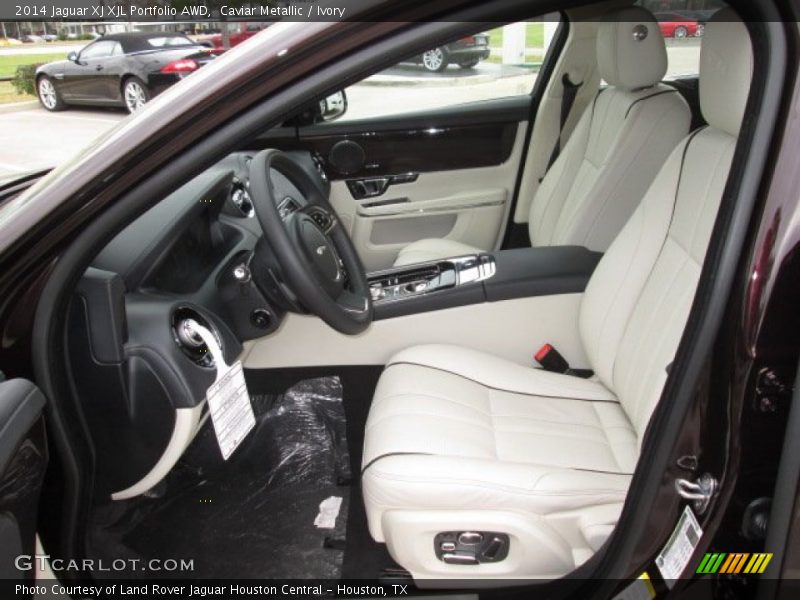  2014 XJ XJL Portfolio AWD Ivory Interior