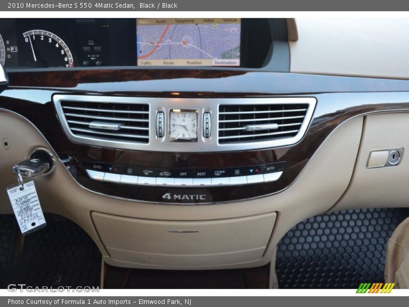 Black / Black 2010 Mercedes-Benz S 550 4Matic Sedan