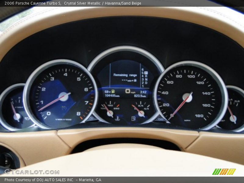  2006 Cayenne Turbo S Turbo S Gauges