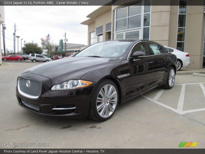 Front 3/4 View of 2014 XJ XJL Portfolio AWD