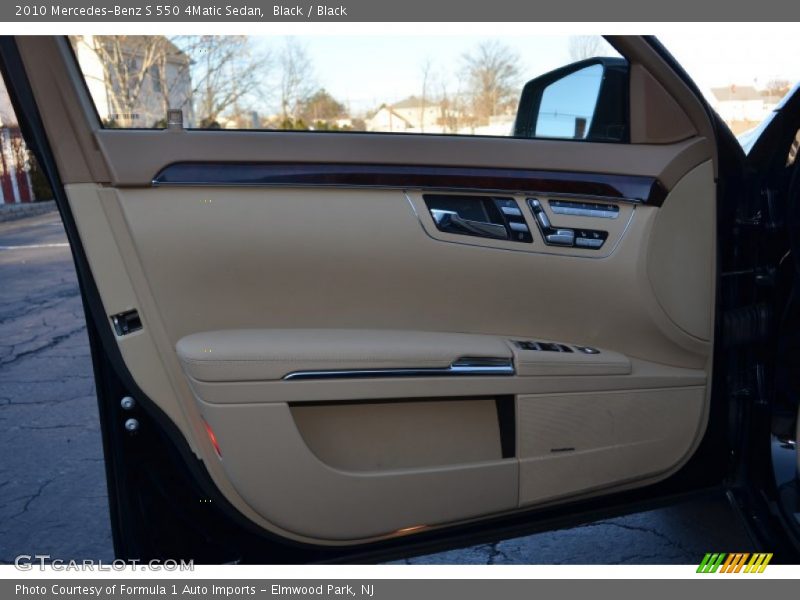 Black / Black 2010 Mercedes-Benz S 550 4Matic Sedan