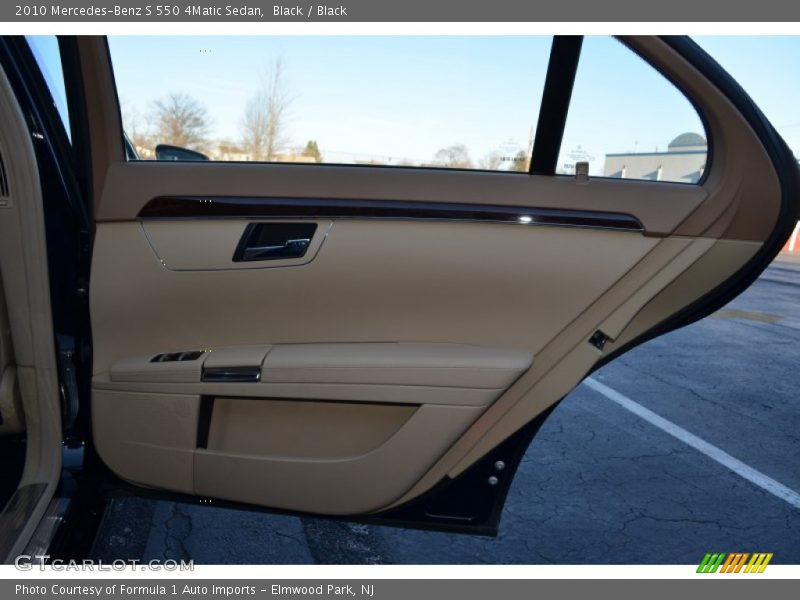 Black / Black 2010 Mercedes-Benz S 550 4Matic Sedan
