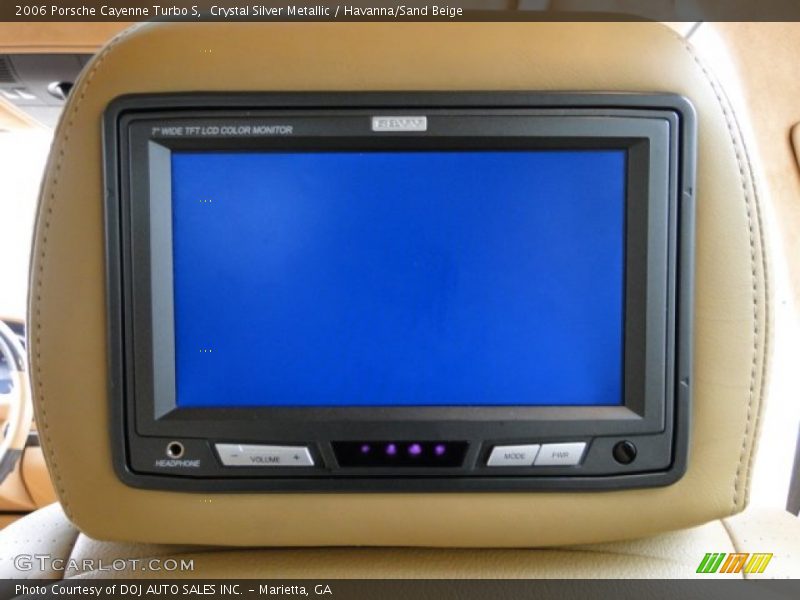 Entertainment System of 2006 Cayenne Turbo S