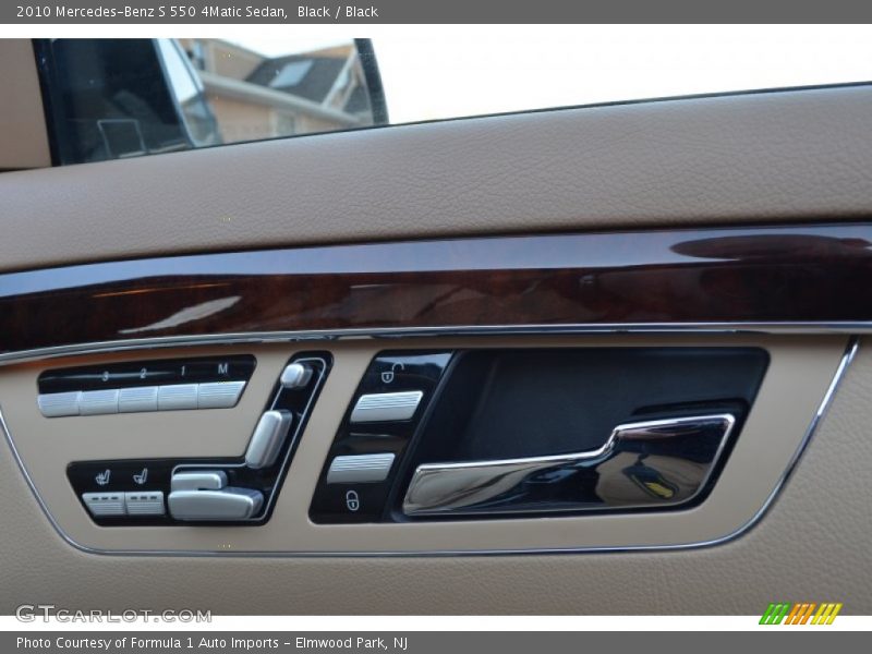 Black / Black 2010 Mercedes-Benz S 550 4Matic Sedan