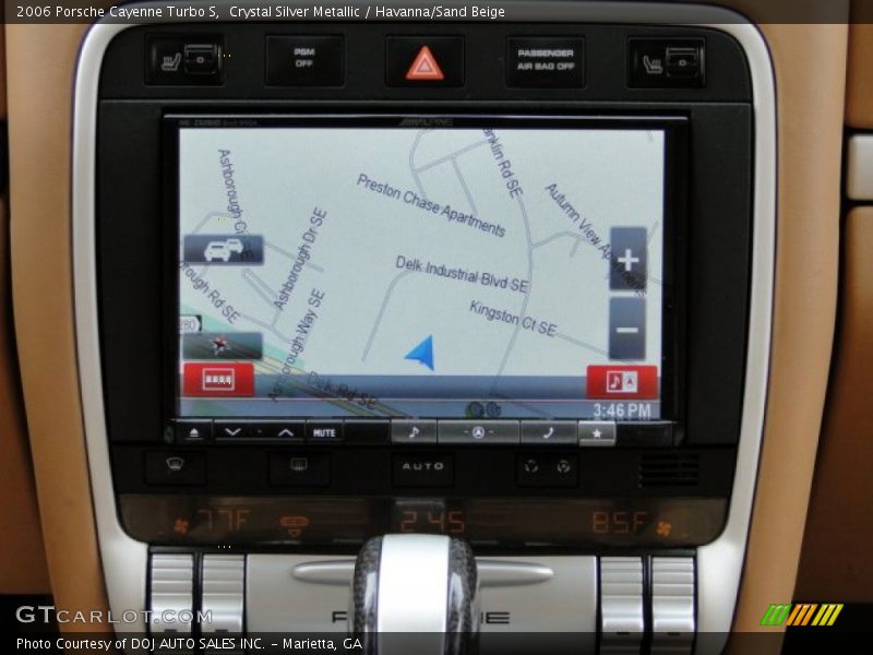 Crystal Silver Metallic / Havanna/Sand Beige 2006 Porsche Cayenne Turbo S