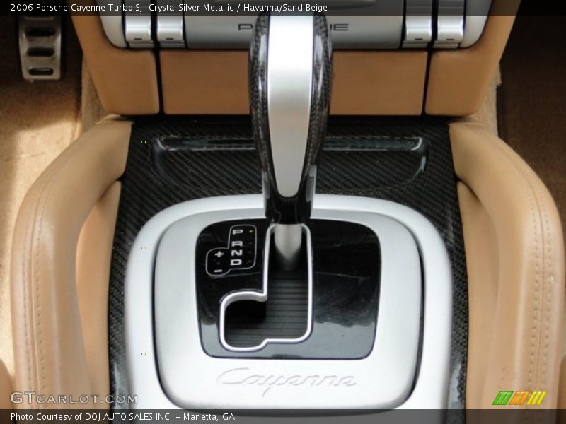 Crystal Silver Metallic / Havanna/Sand Beige 2006 Porsche Cayenne Turbo S