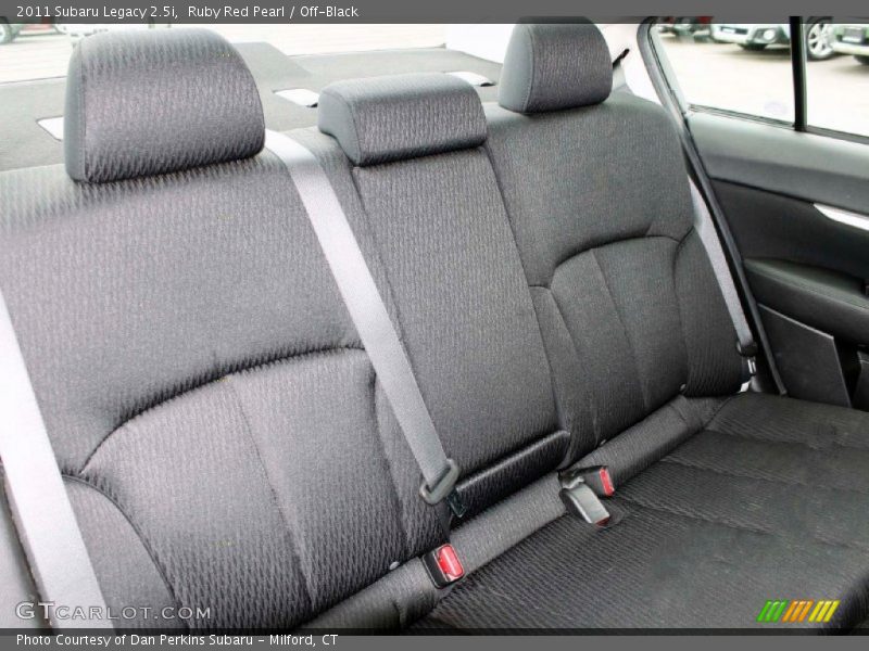 Ruby Red Pearl / Off-Black 2011 Subaru Legacy 2.5i