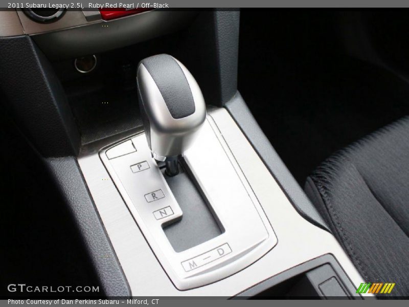 Ruby Red Pearl / Off-Black 2011 Subaru Legacy 2.5i