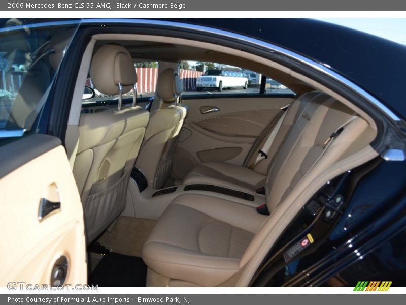 Black / Cashmere Beige 2006 Mercedes-Benz CLS 55 AMG