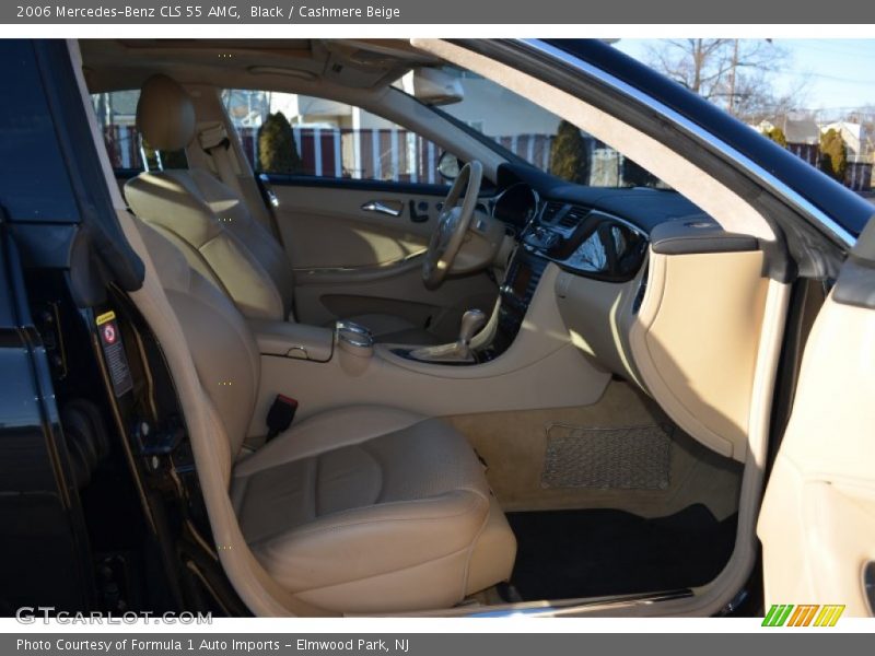 Black / Cashmere Beige 2006 Mercedes-Benz CLS 55 AMG