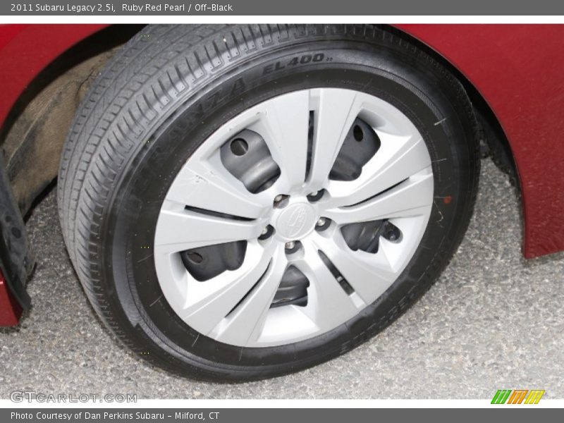 Ruby Red Pearl / Off-Black 2011 Subaru Legacy 2.5i