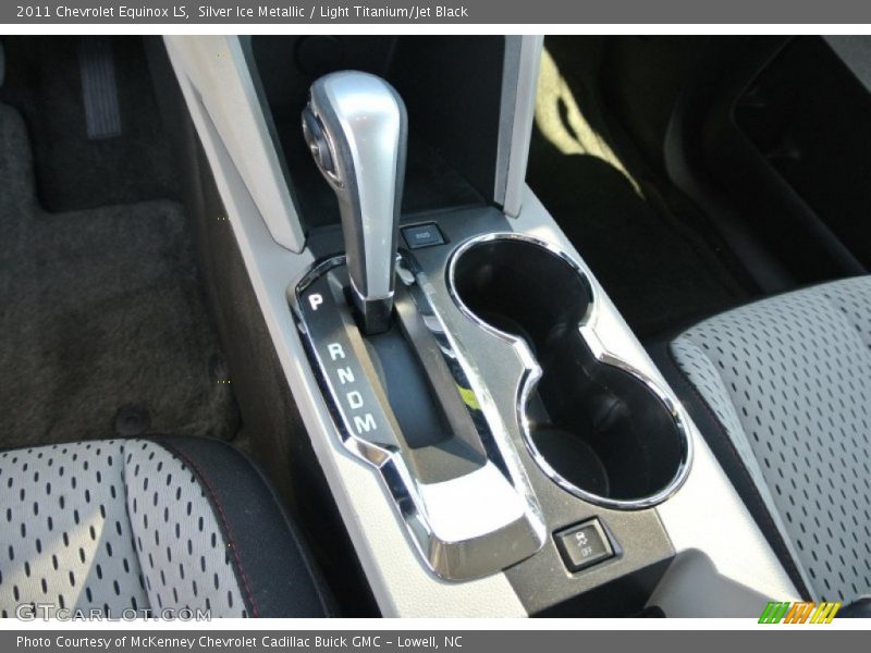 Silver Ice Metallic / Light Titanium/Jet Black 2011 Chevrolet Equinox LS