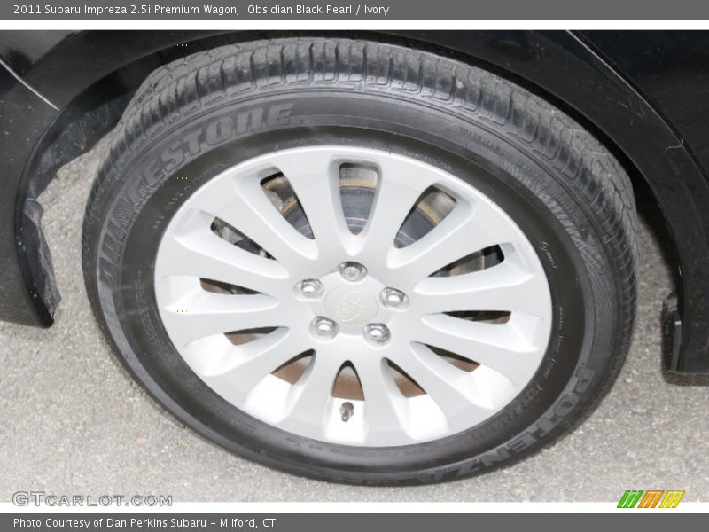 Obsidian Black Pearl / Ivory 2011 Subaru Impreza 2.5i Premium Wagon