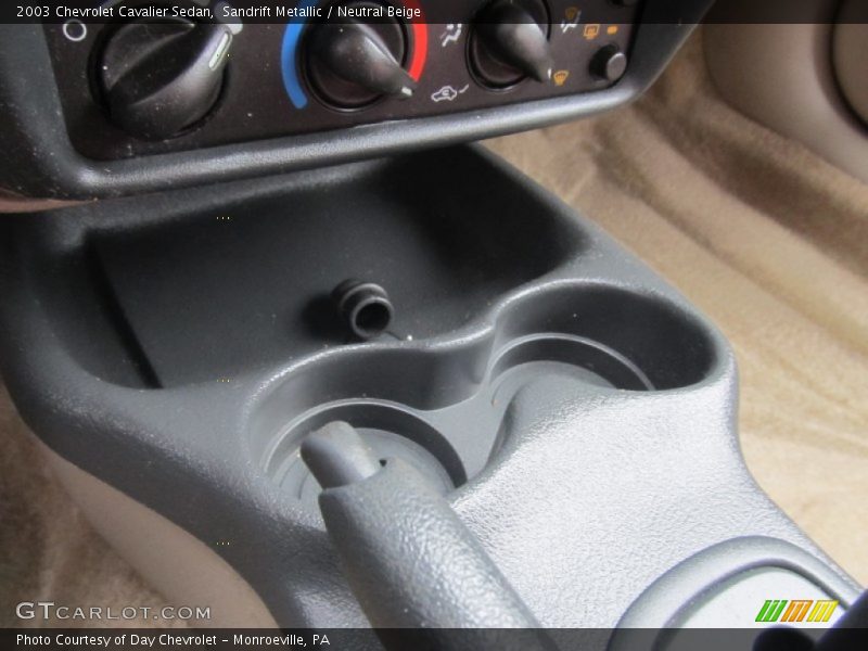 Sandrift Metallic / Neutral Beige 2003 Chevrolet Cavalier Sedan