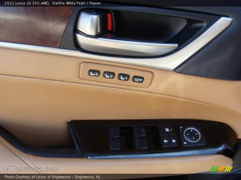 Starfire White Pearl / Flaxen 2013 Lexus GS 350 AWD