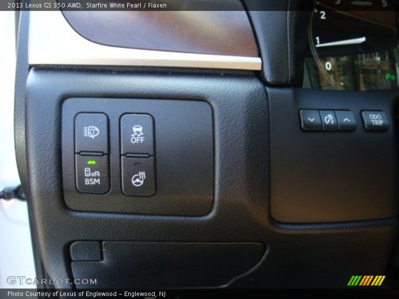 Starfire White Pearl / Flaxen 2013 Lexus GS 350 AWD