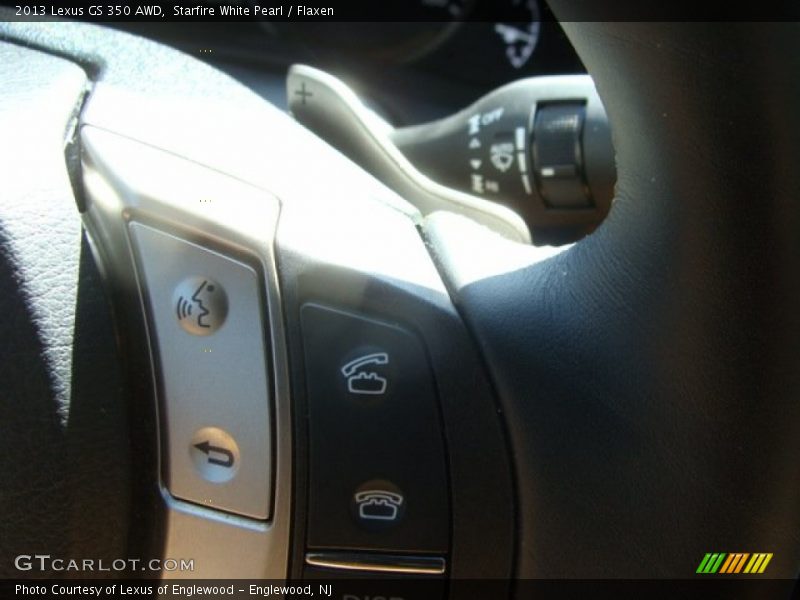 Starfire White Pearl / Flaxen 2013 Lexus GS 350 AWD