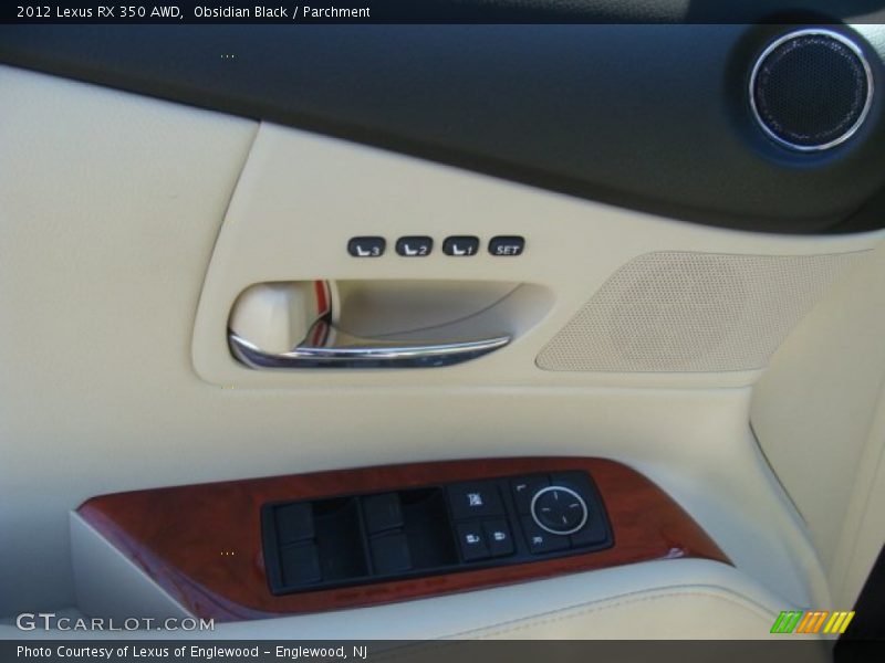 Obsidian Black / Parchment 2012 Lexus RX 350 AWD
