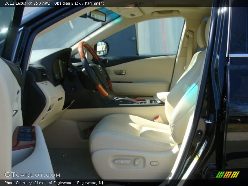 Obsidian Black / Parchment 2012 Lexus RX 350 AWD