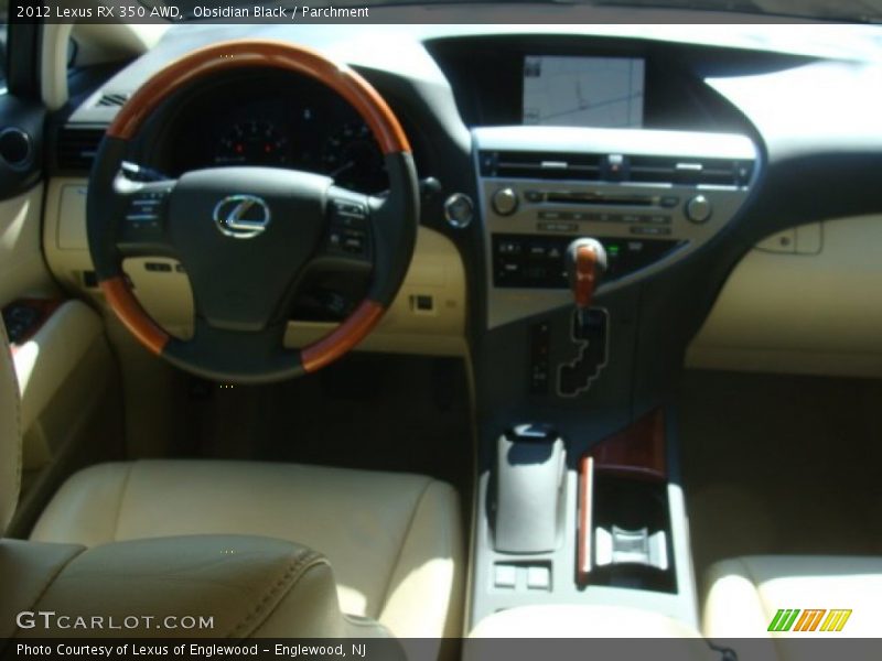 Obsidian Black / Parchment 2012 Lexus RX 350 AWD
