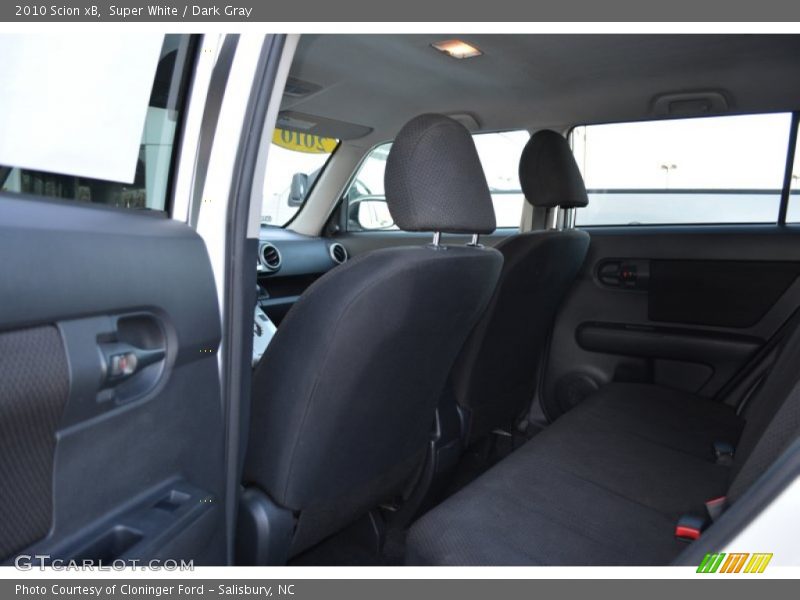 Super White / Dark Gray 2010 Scion xB