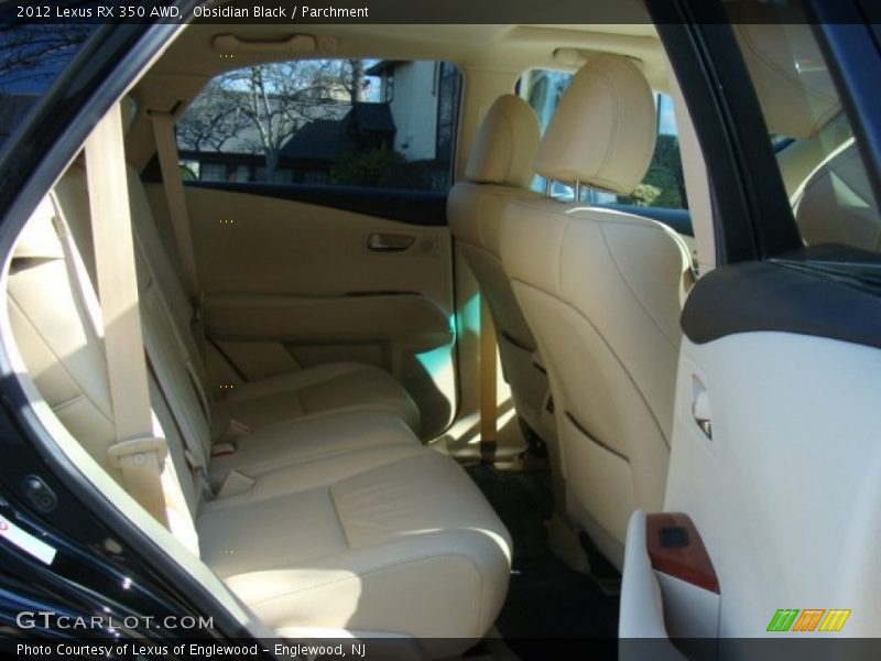 Obsidian Black / Parchment 2012 Lexus RX 350 AWD