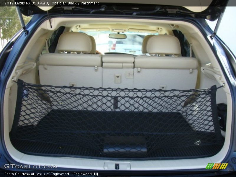 Obsidian Black / Parchment 2012 Lexus RX 350 AWD