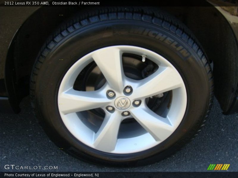 Obsidian Black / Parchment 2012 Lexus RX 350 AWD
