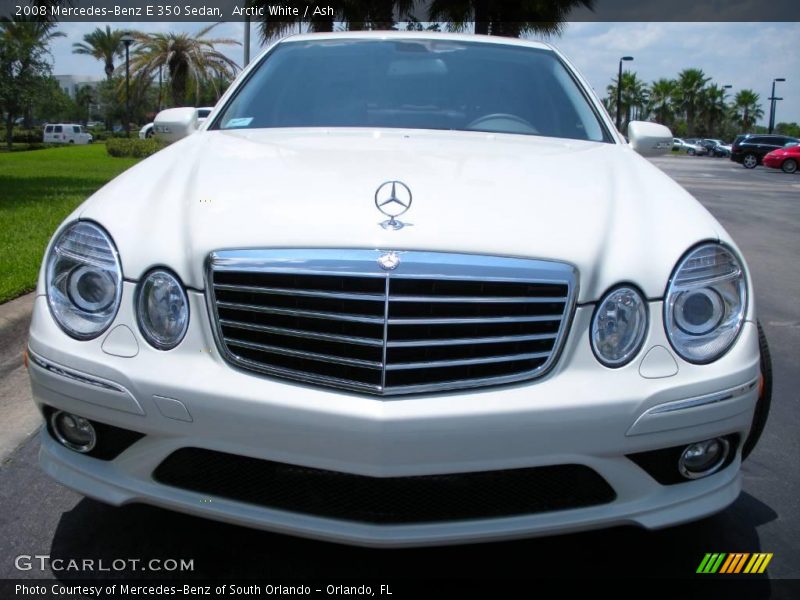 Arctic White / Ash 2008 Mercedes-Benz E 350 Sedan