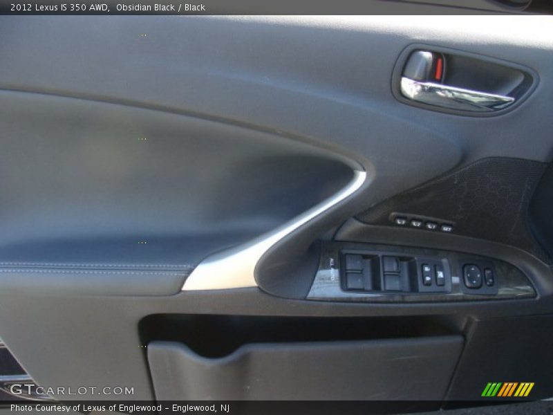 Obsidian Black / Black 2012 Lexus IS 350 AWD