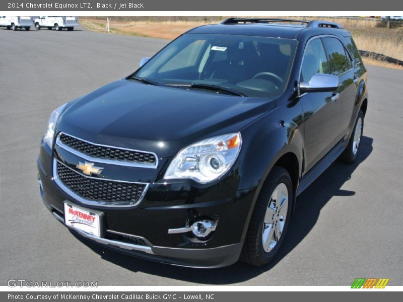 Black / Jet Black 2014 Chevrolet Equinox LTZ