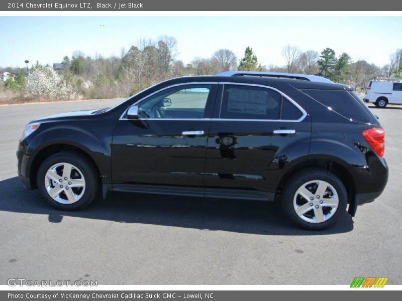 Black / Jet Black 2014 Chevrolet Equinox LTZ