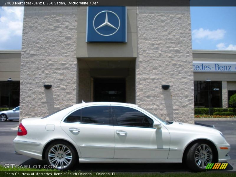 Arctic White / Ash 2008 Mercedes-Benz E 350 Sedan