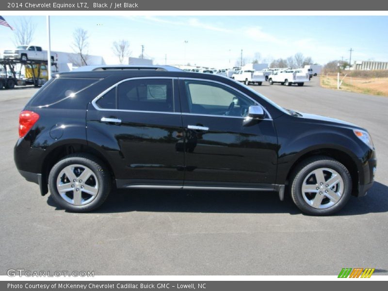Black / Jet Black 2014 Chevrolet Equinox LTZ