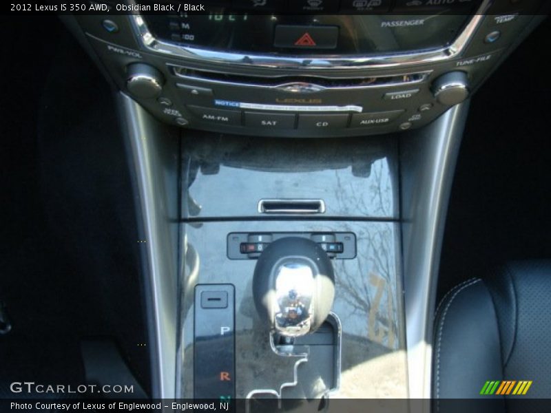 Obsidian Black / Black 2012 Lexus IS 350 AWD