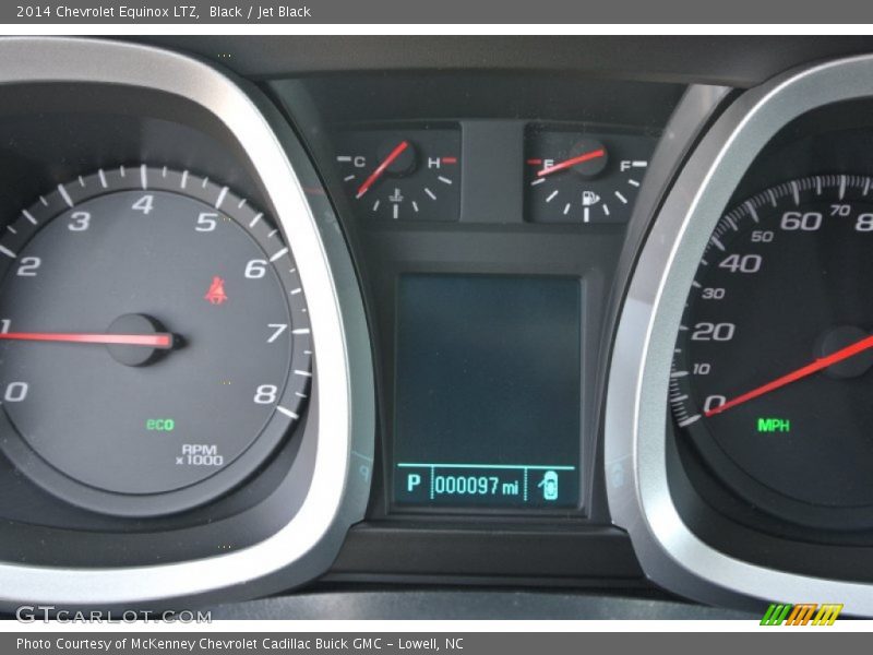 Black / Jet Black 2014 Chevrolet Equinox LTZ